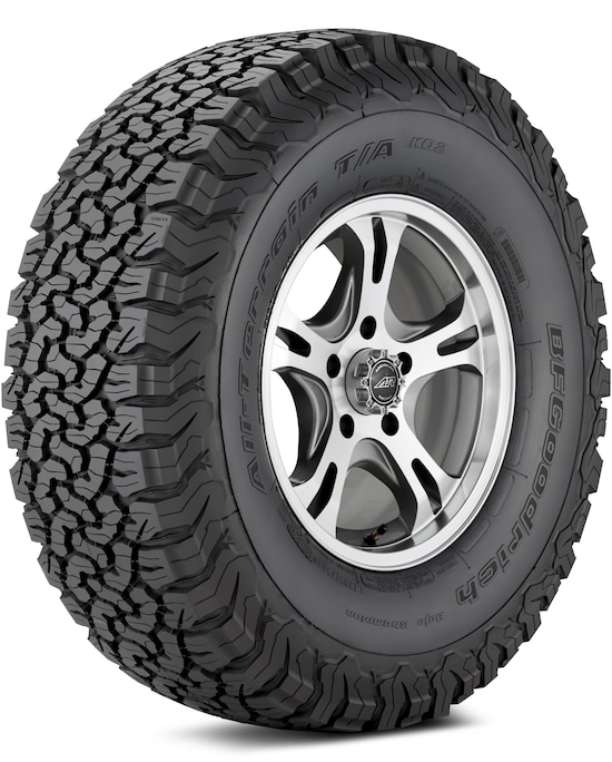 BFGoodrich All-Terrain T/A KO2 — via Tire Rack retailer listing image