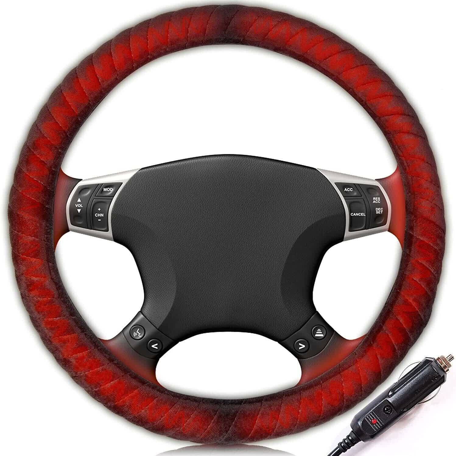 12V Heated Steering Wheel Cover retailer listing image