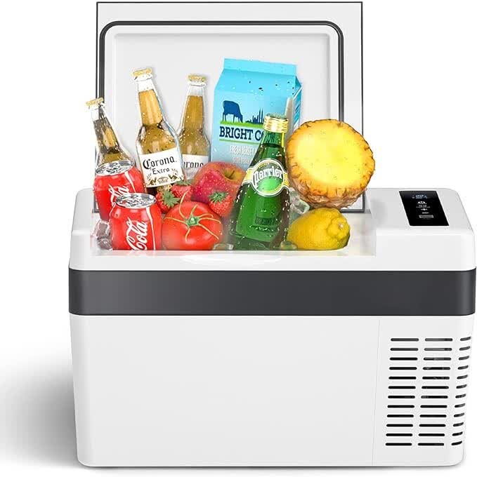 12V Portable Car Fridge 26.4QT — Freezer Cooler retailer listing image