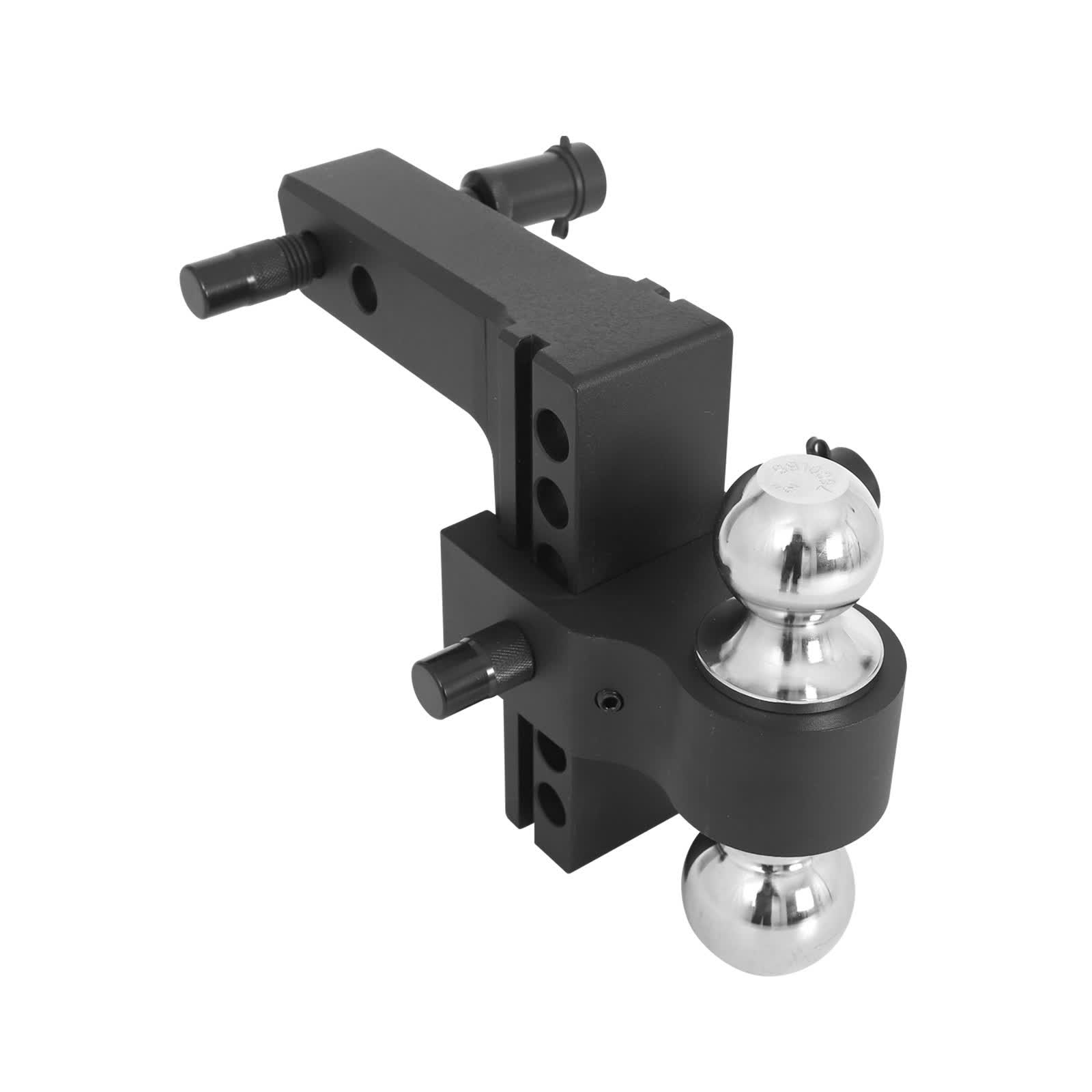 Adjustable Hitch Ball Mount — 6" Drop, Dual Ball, 18500 lb retailer listing image