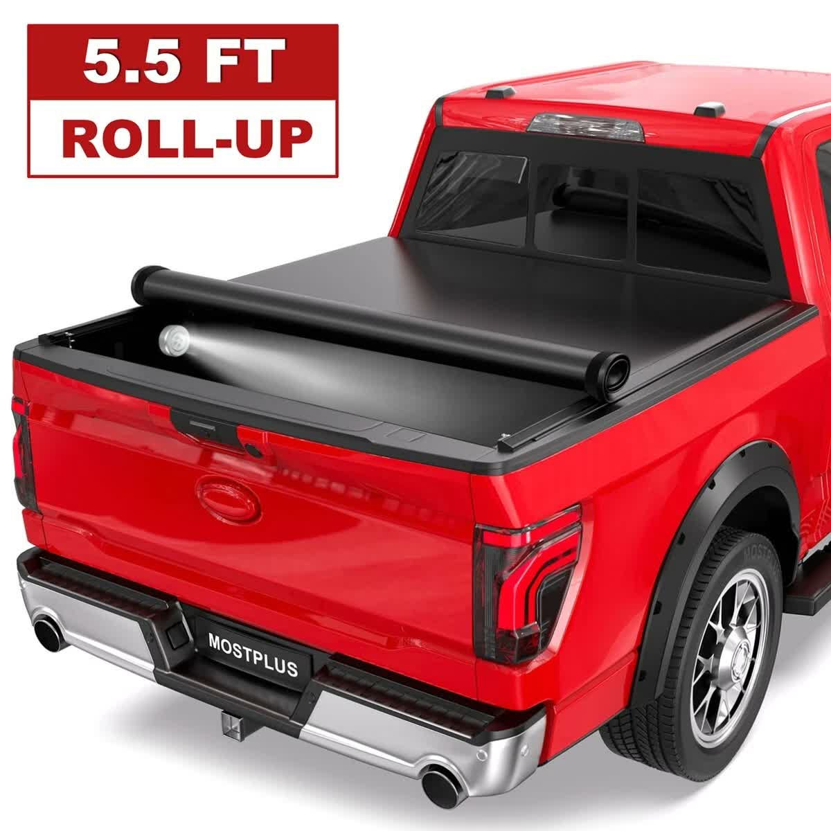 5.5FT Soft Roll Up Tonneau Cover — 2009–2026 F-150 retailer listing image
