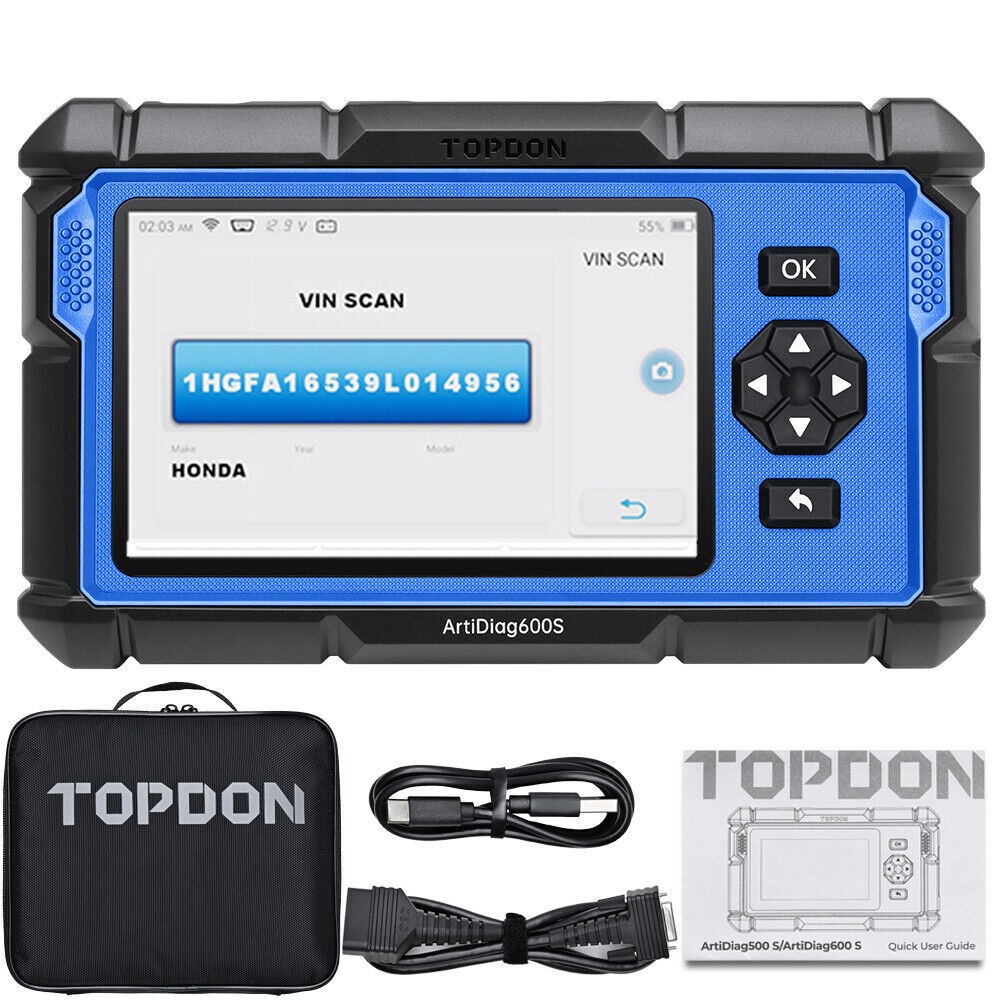 TOPDON AD600S OBD2 Diagnostic Scanner retailer listing image
